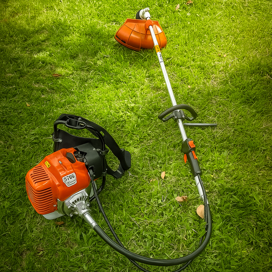 Guadañadora FS450 de ESPALDA para TRABAJO PESADO + ACEITE STIHL 2T