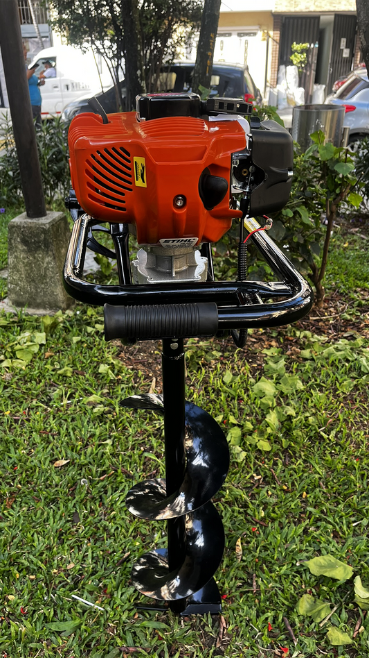 Ahoyadora FS 450 STIHL Broca 10x80 para Cafe.