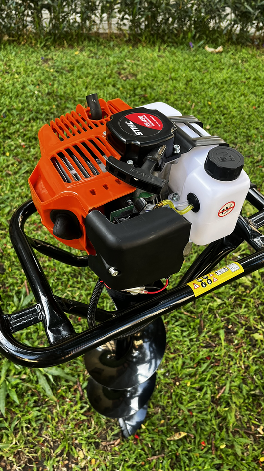 Ahoyadora FS 450 STIHL Broca 10x80 para Cafe.